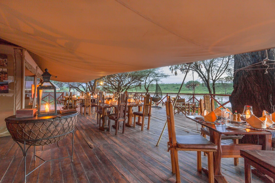 Elephant Bedroom Camp tented suite in Samburu National Reserve